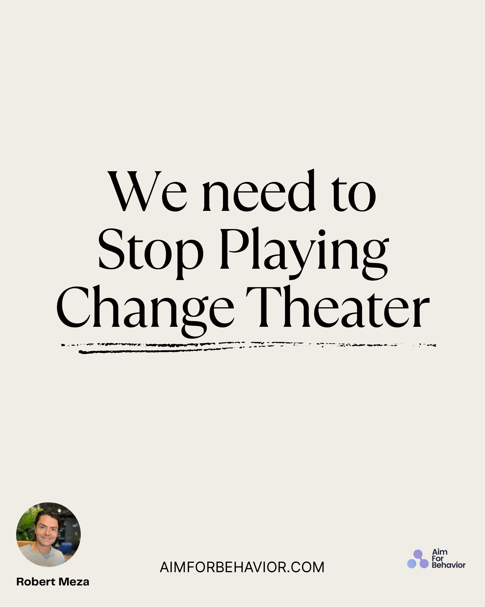 Hero slide: Why Nudging Isn't Behavioral Change